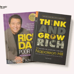 Combo sách dạy làm giàu hay: Cha giàu cha nghèo & 13 nguyên tắc nghĩ giàu làm giàu