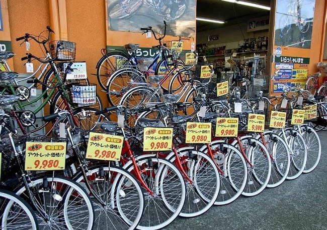 mua xe đạp cũ ở nhật 2nd street