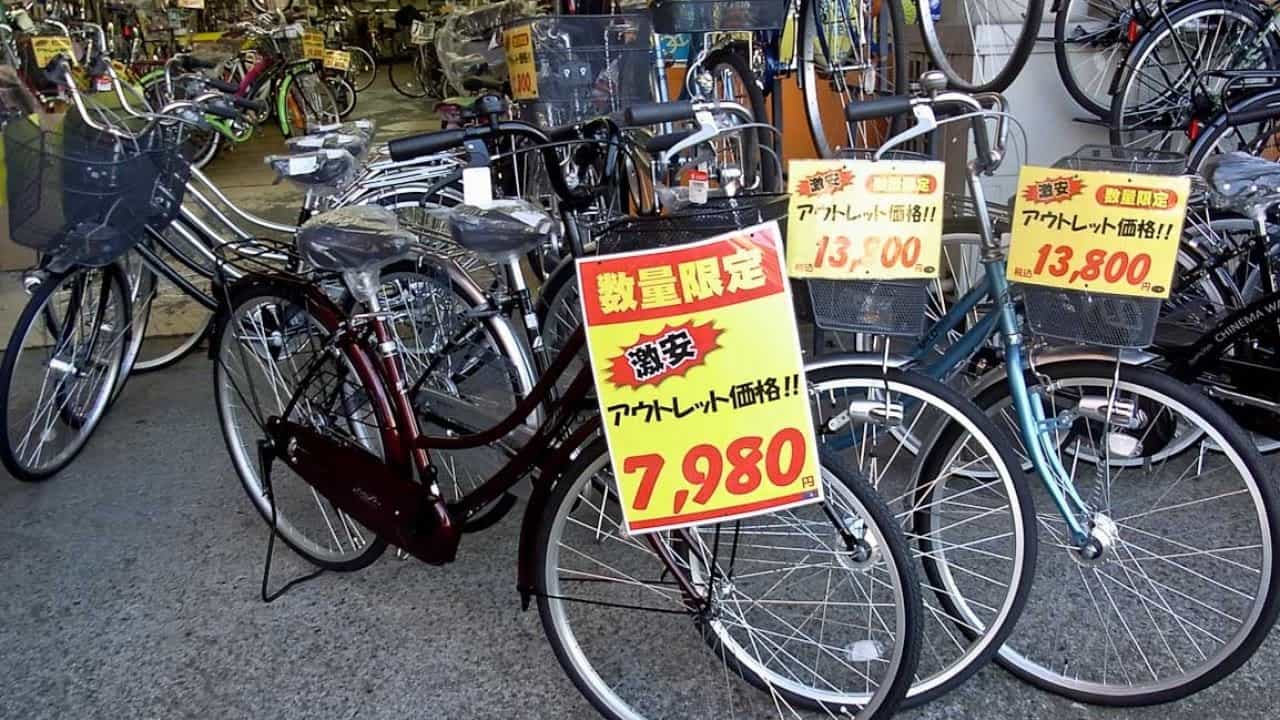 mua xe đạp cũ ở nhật
