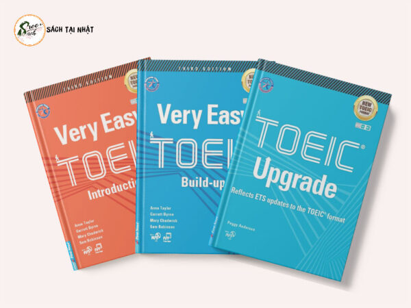 Bộ sách Luyện thi NEW TOEIC. Trình độ Sơ - Trung cấp (Very Easy TOEIC 1 + Very Easy TOEIC 2 + TOEIC Upgrade)