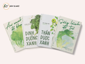 Combo Thần Dược Dinh Dưỡng: Ăn Xanh Để Khỏe + Dinh Dưỡng Xanh + Thần Dược Xanh + Sống Lành Để Trẻ (Tái Bản)